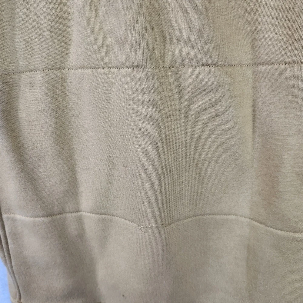 The North Face Jacket M Tan Black Hoodie Fleece Lined Outdoor‎ Workwear